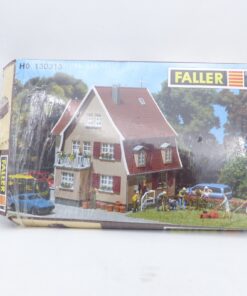 Faller H0 Bausatz 130313 Einfamilienhaus angebastelt in OVP EX7648