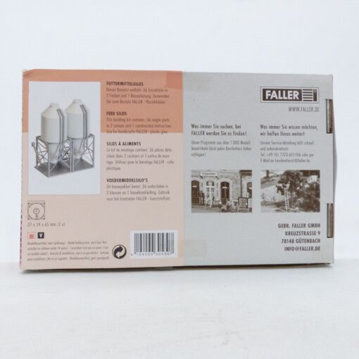 Faller H0 Bausatz 130530 Futtermittelsilos in EVP EX5132 – Bild 3