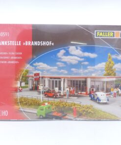 Faller H0 Bausatz 130591 Tankstelle Brandshof in ungeöffneter OVP EX5730