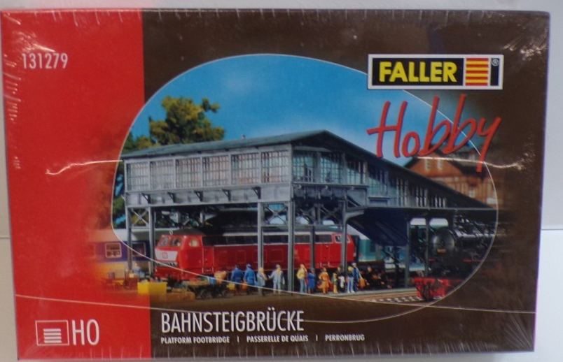Faller H0 Bausatz 131279 Bahnsteigbrücke in OVP PK3189