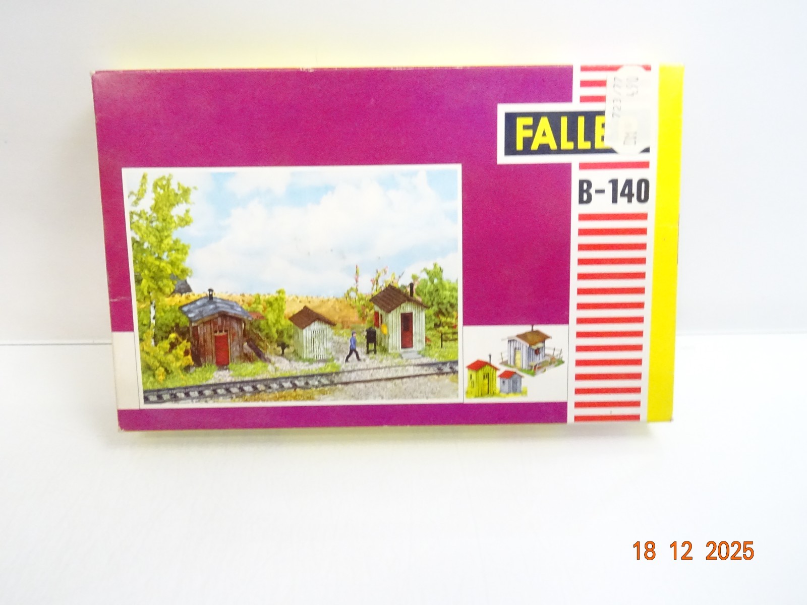 Faller H0 Bausatz B-140 Streckenhäuschen in OVP PK3220