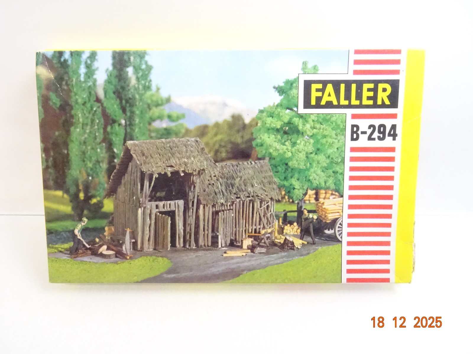 Faller H0 Bausatz B-294 Lattenschuppen in OVP PK3219