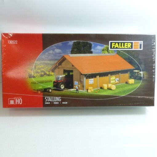Faller H0 Bausatz Nr.: 130522 Stallung - ungeöffnet, in OVP EX2464