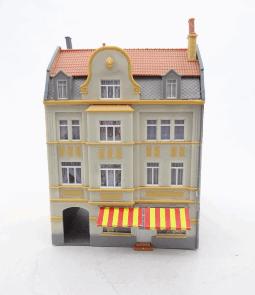 Faller H0 Gebäude Reihenhaus ca 12,5 x 15 cm mit Geschäft, siehe Foto RR1285 o.