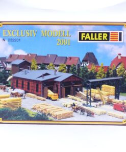 Faller Spur N Bausatz 232201 Sägewerk mit Motor in OVP EX6078