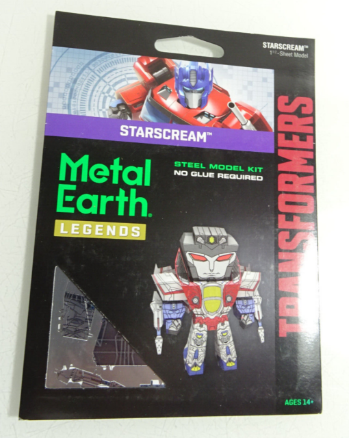 Fascinations Metall Earth Legends Bausatz 3 D Figur Starscream in OVP AR8180