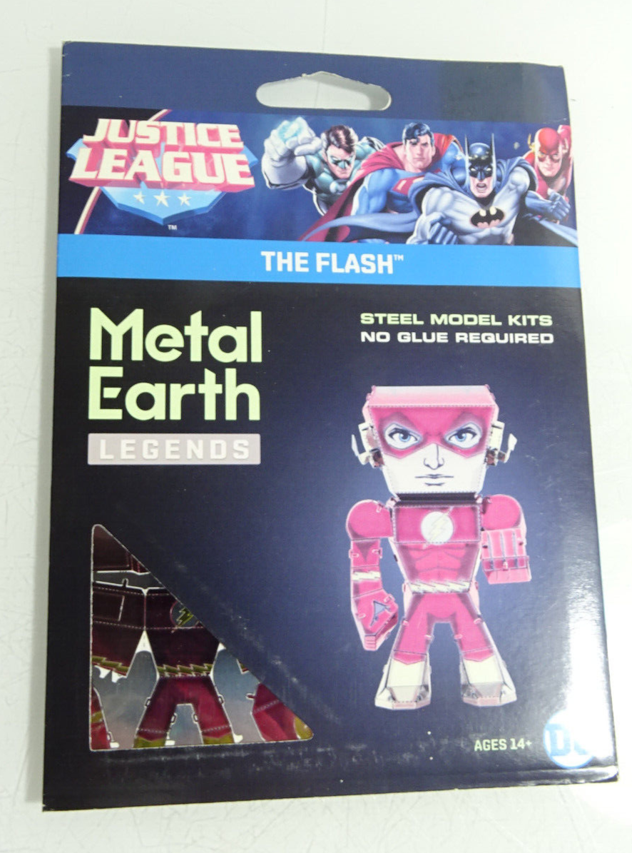 Fascinations Metall Earth Legends Bausatz 3 D Figur THE FLASH in OVP AR8174