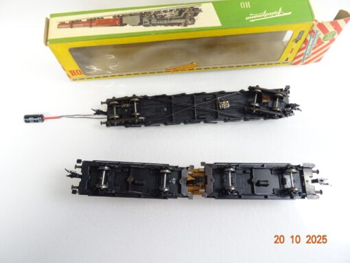 Fleischmann H0 1493 Drehschemelwagen + Tiefladewagen, siehe Foto in OVP RR4231 – Bild 6