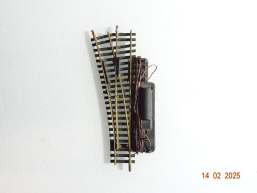 Fleischmann H0 1724 Modellgleis Weiche links siehe Foto CK6007 o.