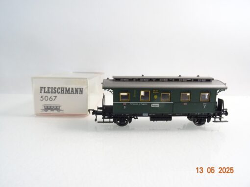 Fleischmann H0 5067 Personenwagen 3.Kl der DRG in OVP PR7569