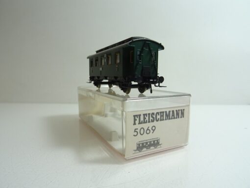 Fleischmann H0 5069 Personenwagen 3. Klasse der DR in OVP PR443 – Bild 5