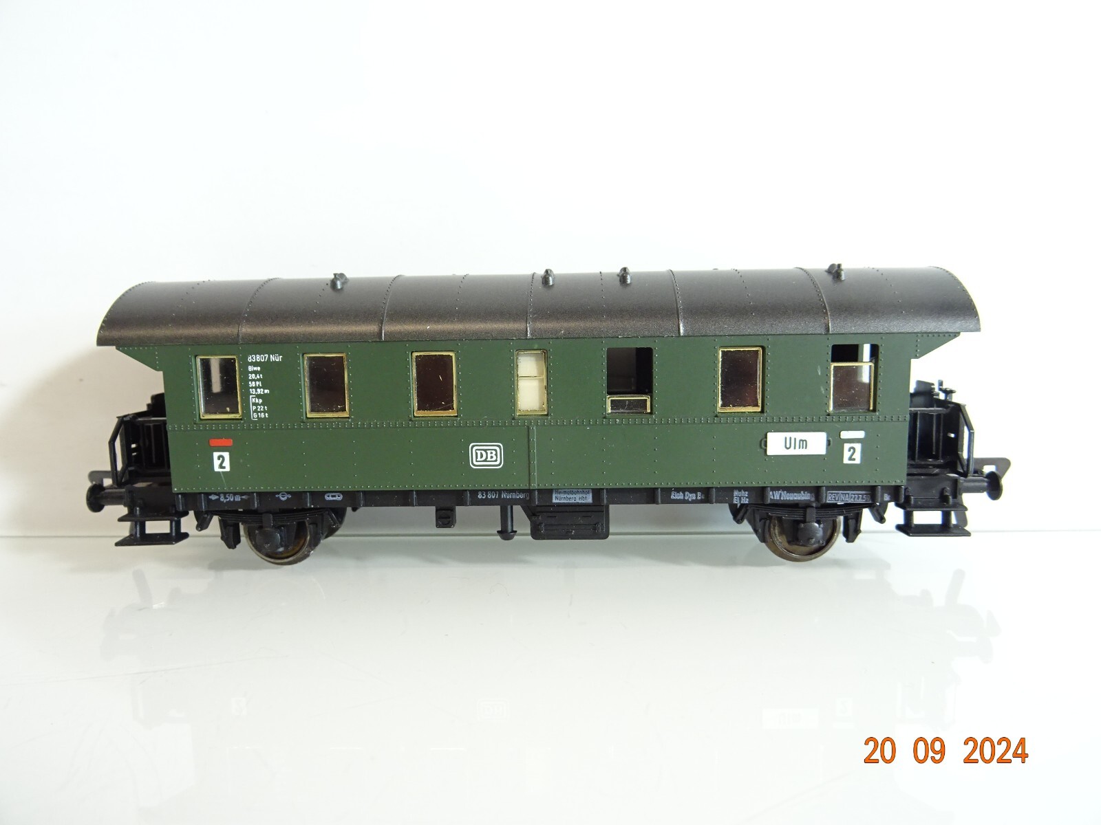 Fleischmann H0 5073 K Personenwagen 2.Klasse der DB neuwertig in OVP PR2544 – Bild 3