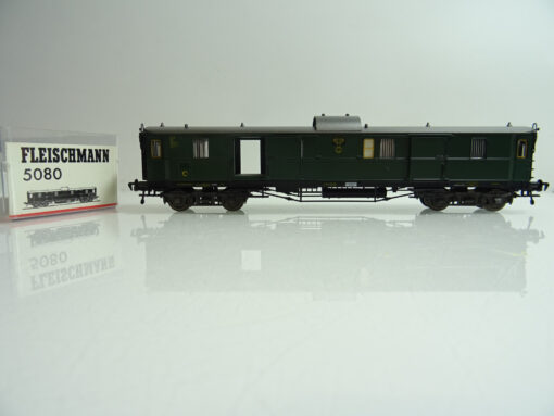 Fleischmann H0 5080 Gepäckwagen Altona 107 123 der DRG in OVP AR7736