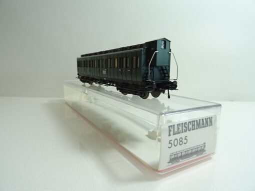 Fleischmann H0 5085 Abteilwagen 2. Klasse mit Bremserhaus der DR in OVP PR439 – Bild 5