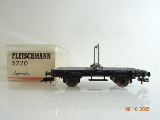Fleischmann H0 5220 Drehschemelwagen der DB in OVP BH490