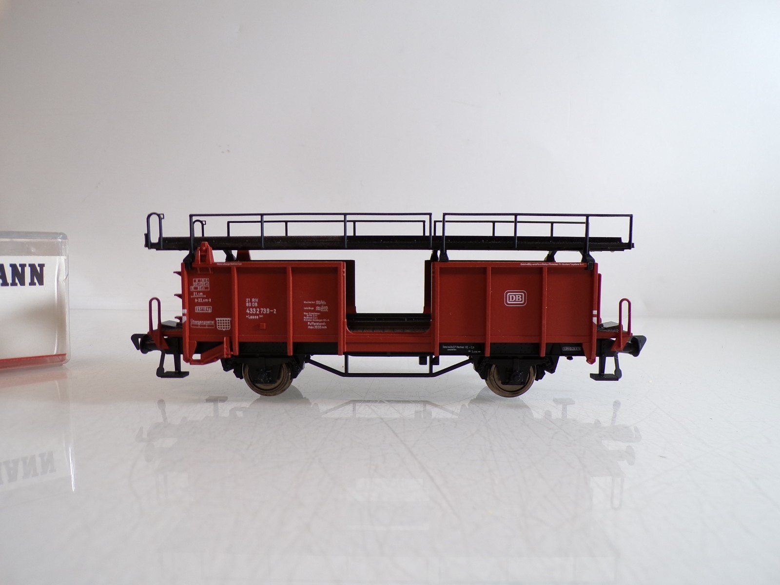 Fleischmann H0 5224 Autotransportwagen der DB in OVP BH1671 – Bild 3