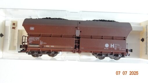 Fleischmann H0 522405 K Selbstentladewagen mit Kohleladung der DB  in OVP PR8923