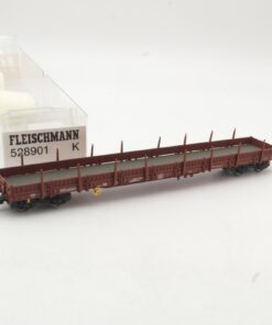 Fleischmann H0 528901 K Flachwagen mit Seitenborden der DB in OVP RR1194