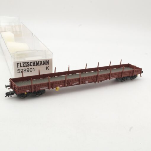 Fleischmann H0 528901 K Flachwagen mit Seitenborden der DB in OVP RR1194