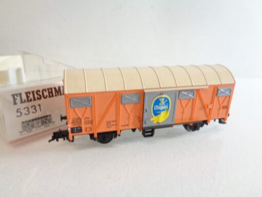 Fleischmann H0 5331 gedeckter Güterwagen Chiquita Bananen der DB in OVP RR4260