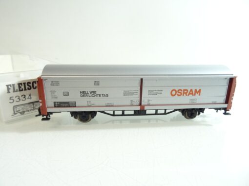Fleischmann H0 5334 K Schiebewandwagen Osram der DB in OVP RR885