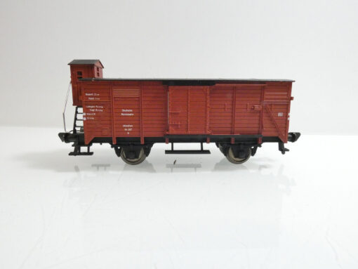 Fleischmann H0 5355 Gedeckter Güterwagen mit Brsh. der DB in OVP AR3235 – Bild 3