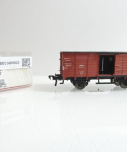 Fleischmann H0 5355 Gedeckter Güterwagen mit Brsh. der DB in OVP AR3235