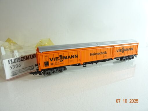 Fleischmann H0 5386 Schiebewandwagen Viessmann der DB in OVP RR3802