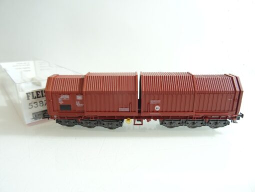 Fleischmann H0 5387 Teleskophaubenwagen der DB in OVP RR720 – Bild 3