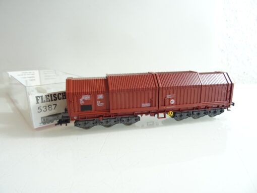 Fleischmann H0 5387 Teleskophaubenwagen der DB in OVP RR720