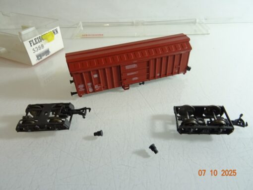 Fleischmann H0 5388 Schwenkdachwagen der DB, siehe Foto in OVP RR3764 – Bild 4