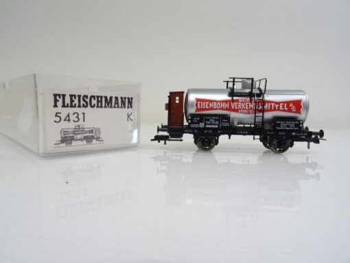 Fleischmann H0 5431 K Kesselwagen EVM der DR in OVP PR59 – Bild 3
