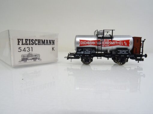 Fleischmann H0 5431 K Kesselwagen EVM der DR in OVP PR59