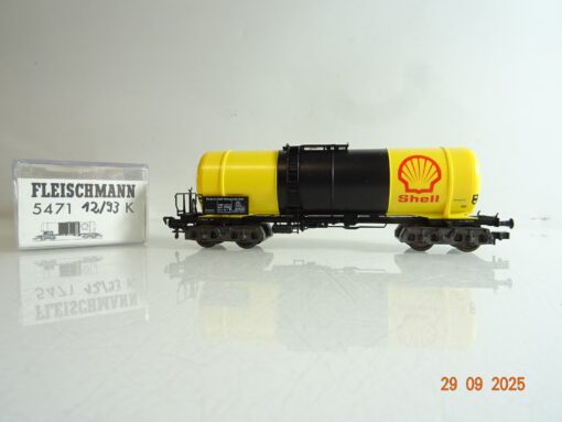 Fleischmann H0 5471 K Kesselwagen Shell der DB in OVP BH199