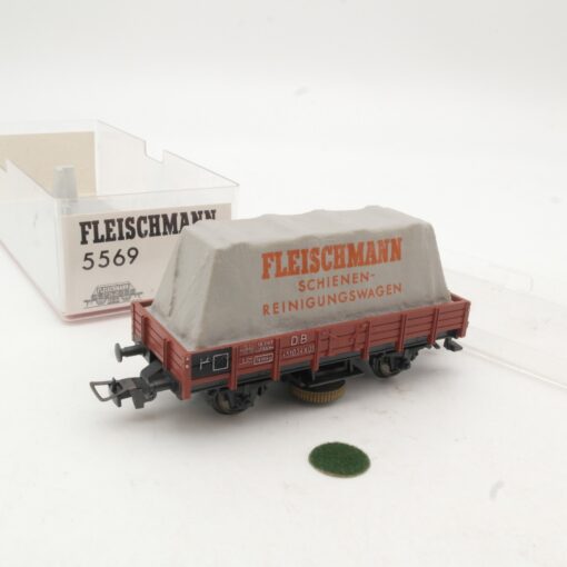Fleischmann H0 5569 Schienen-Reinigungswagen der DB in OVP RR3984 – Bild 3