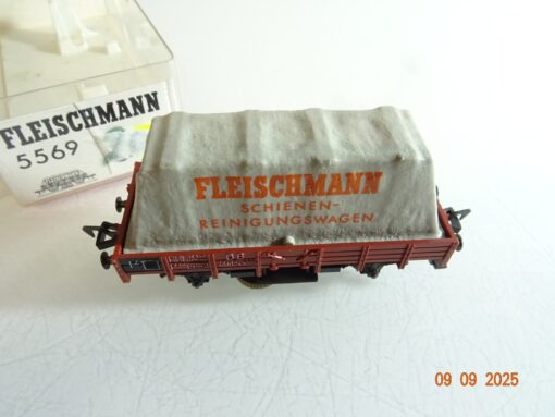 Fleischmann H0 5569 Schienenreinigungswagen der DB in OVP RR3470 – Bild 3