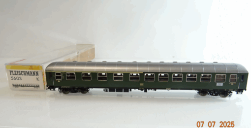 Fleischmann H0 5603 K Personenwagen 1./2. Kl. der DB in OVP PR8996