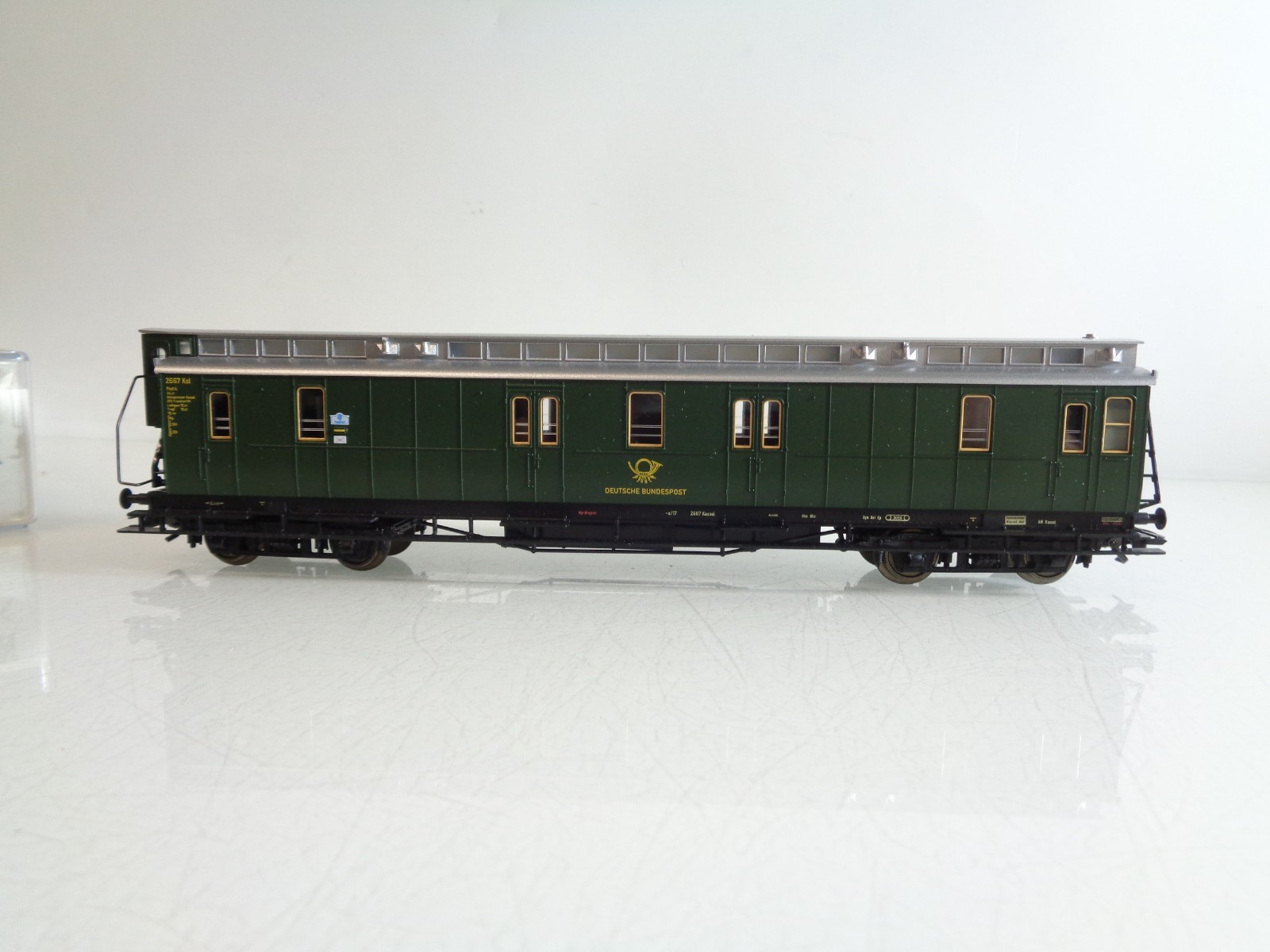 Fleischmann H0 5688 K AC Bahnpostwagen der DBP in OVP für Märklin BH838 – Bild 3