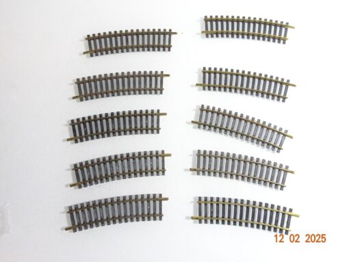 Fleischmann H0 6032 gebogenes Gleise 10 Stück siehe Foto CK5935 o.