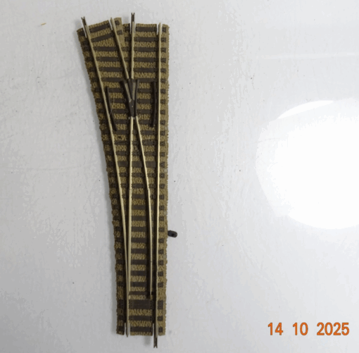 Fleischmann H0 6140 Handweiche links siehe Foto PK1473 o.