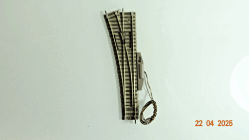 Fleischmann H0 6140 Weiche links mit Antrieb siehe Foto CK7635 o.