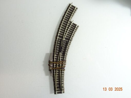 Fleischmann H0 6175W Bogenweiche rechts mit Antrieb siehe Foto CK6653 o.