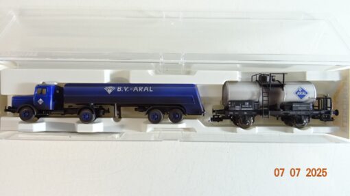 Fleischmann H0 845426 K Set Kesselwagen und LKW  Aral der DB in OVP PR8955