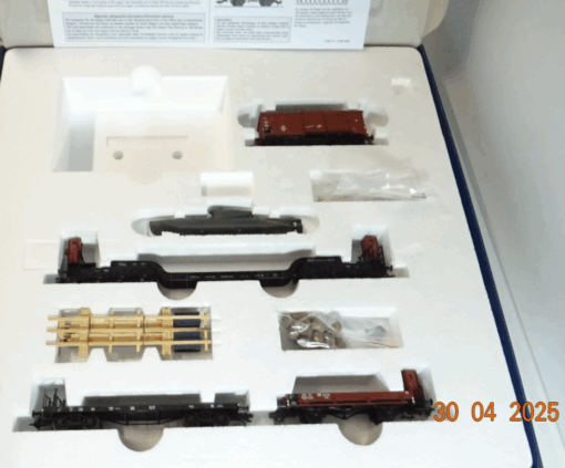 Fleischmann H0 864850 Hafenzug-Zugset ohne Lok der DB in OVP PR7368