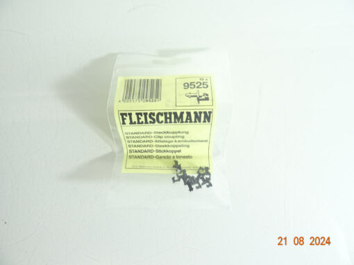 Fleischmann H0 9525 Steckkupplung 10 Stück siehe Foto in OVP CK3025