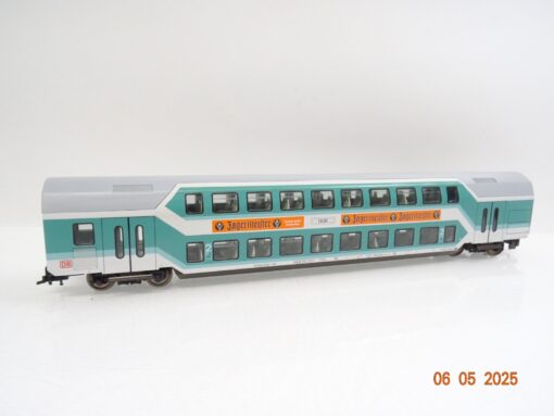 Fleischmann H0 97 5125 K Doppelstockwagen Jägermeister der DB AG in OVP JL511 – Bild 3
