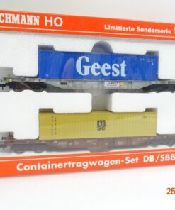 Fleischmann H0 975808 K Containerwagen-Set 2tlg. der DB / SBB in OVP JL3167