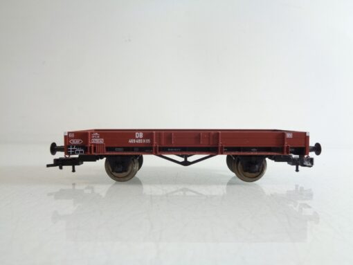 Fleischmann H0 AC Niederbordwagen 489 493 X 05 der DB für Märklin BH747 o.