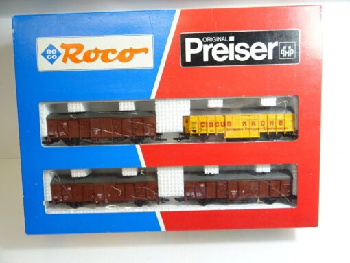 Fleischmann H0 K 44009 Set Circus Krone 4 tlg. der DB  in OVP PR1186 – Bild 3