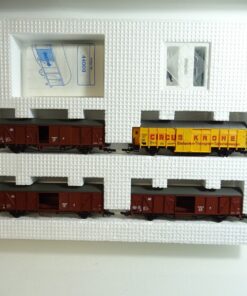 Fleischmann H0 K 44009 Set Circus Krone 4 tlg. der DB  in OVP PR1186
